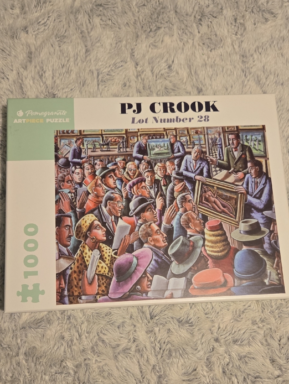 Pomegranate Artpiece - PJ Crook Lot Number 28 1000 Piece Puzzle